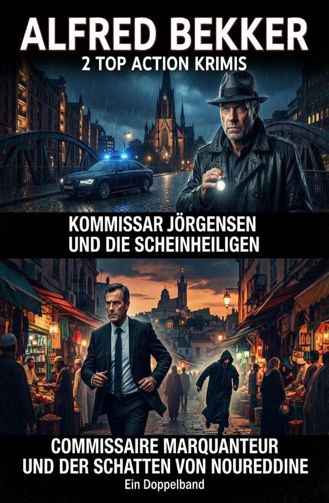 2 Top Action Krimis: Kommissar Jörgensen und die Scheinheiligen / Commissaire Marquanteur und der Schatten von Noureddine