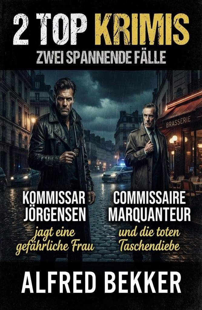 2 Top Krimis: Kommissar Jörgensen jagt eine gefährliche Frau / Commissaire Marquanteur und die toten Taschendiebe