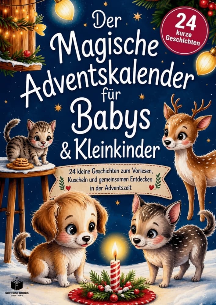 Der magische Adventskalender für Babys & Kleinkinder - 24 kurze Geschichten