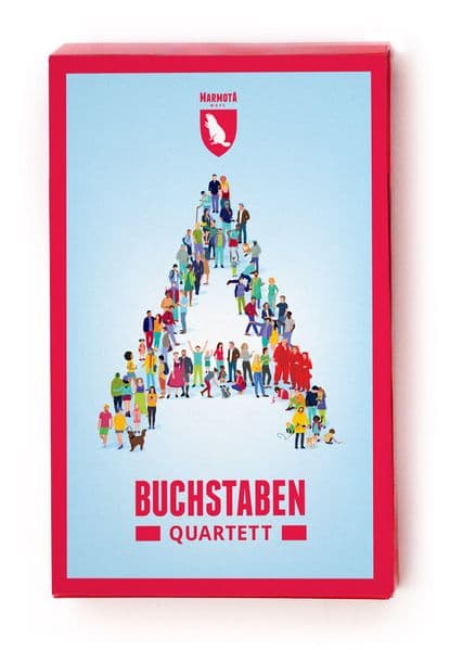 Buchstaben Quartett