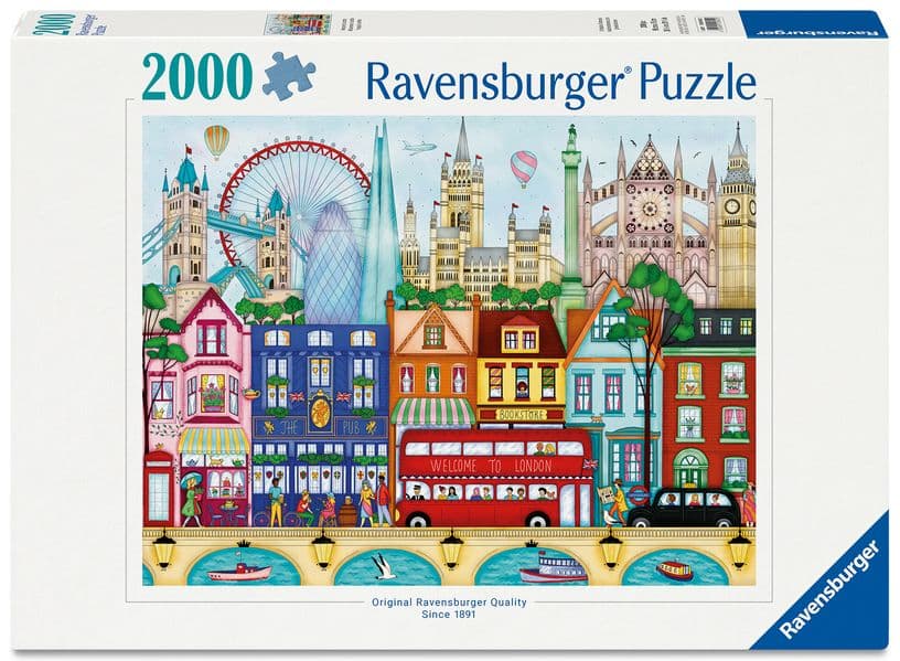Erwachsenenpuzzle 2000 Teile - Willkommen in London