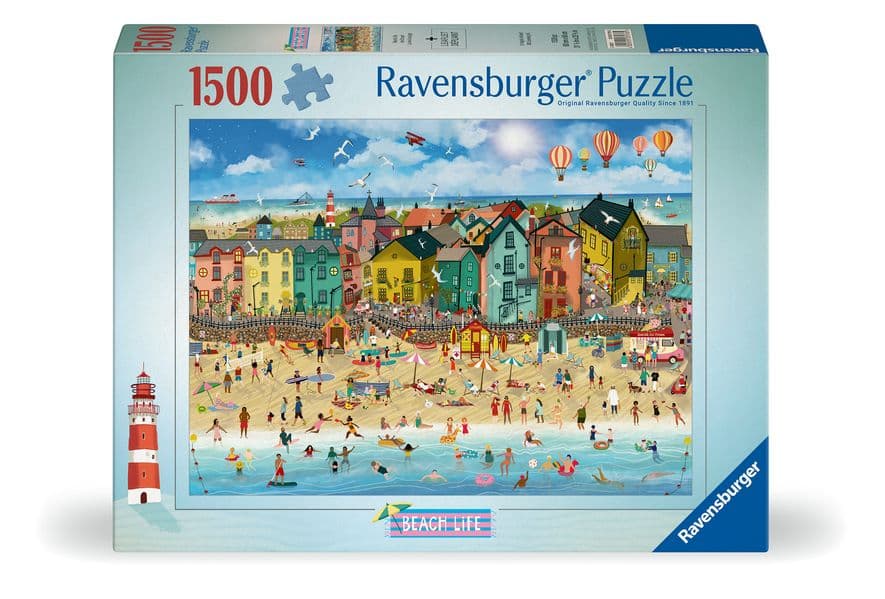 Erwachsenenpuzzle 1500 Teile - Leben am Strand