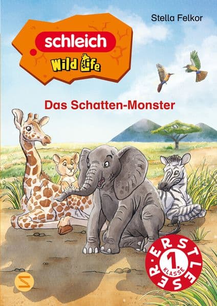Wild Life: Das Schatten-Monster: Erstlesebuch Lesestufe 1 | Ein witziges Abenteuer für das allererste Lesen | Wenig Text, viel Bild für den ersten Leseerfolg