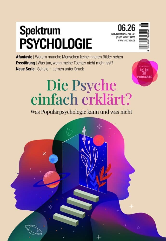 Spektrum Psychologie 6/2026 Die Psyche einfach erklärt