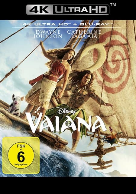 Vaiana (Live Action). UHD + Blu-ray