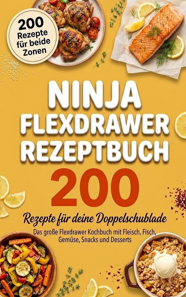 Ninja Flexdrawer Rezeptbuch - 200 Rezepte für deinen Flexdrawer