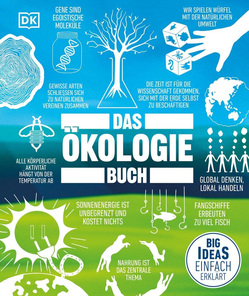 Big Ideas. Das Ökologie-Buch: Big Ideas - einfach erklärt. Über 90 bedeutende ökologische Theorien, Bewegungen und Zusammenhänge. Aktualisierte Neuausgabe