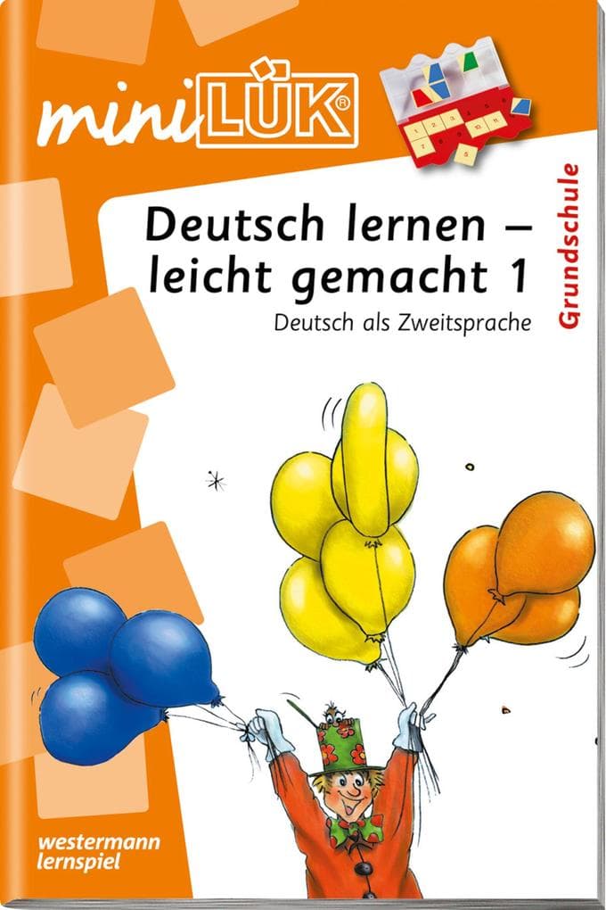 miniLÜK. Deutsch lernen - leicht gemacht 1