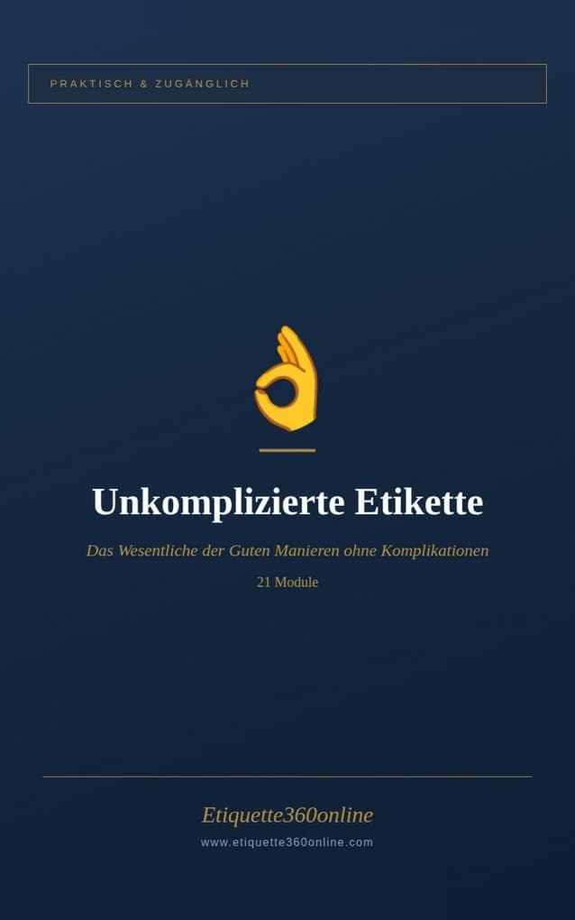 Etikette Leicht Gemacht