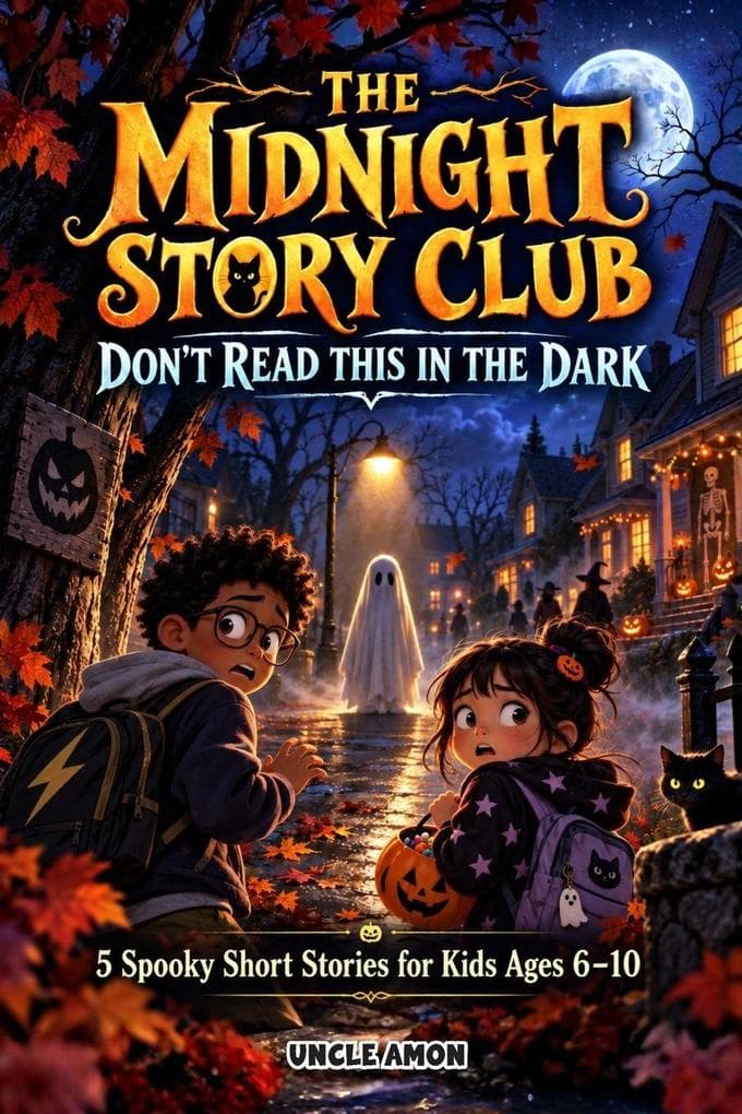 The Midnight Story Club: Don't Read This in the Dark | 5 Spooky Short Stories for Kids Ages 6-10