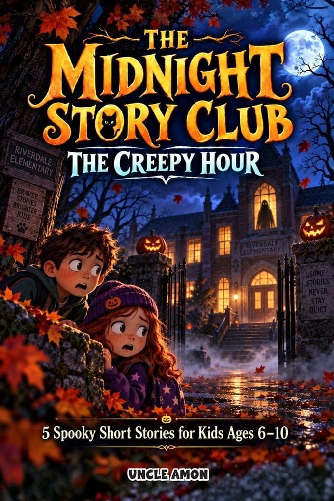 The Midnight Story Club: The Creepy Hour | 5 Spooky Short Stories for Kids Ages 6-10