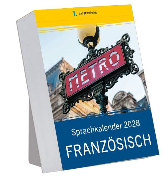 Langenscheidt Sprachkalender Französisch 2028