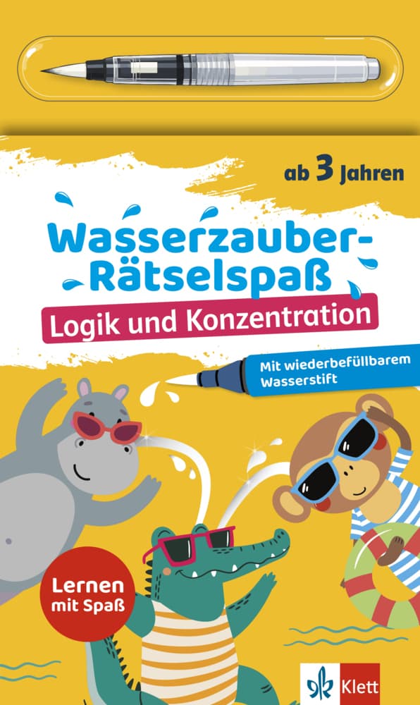 Klett Wasserzauber-Rätselspaß: Logik und Konzentration