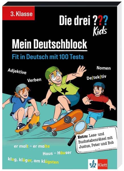 Die drei ??? Kids: Mein Deutschblock 3. Klasse