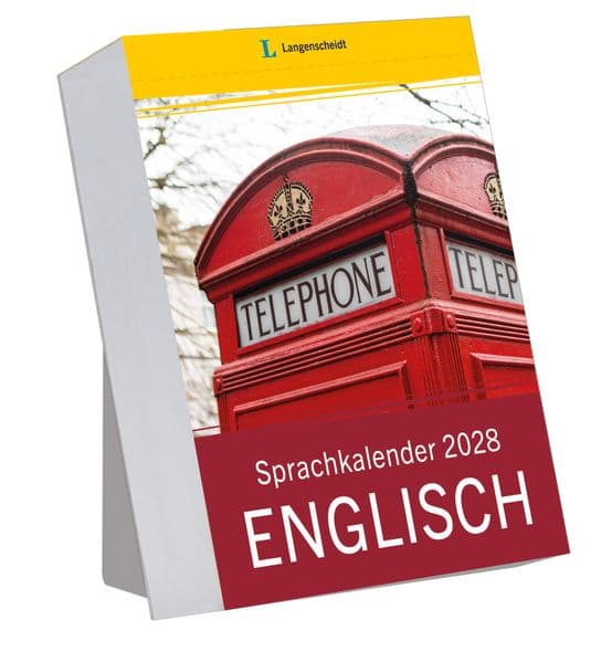 Langenscheidt Sprachkalender Englisch 2028