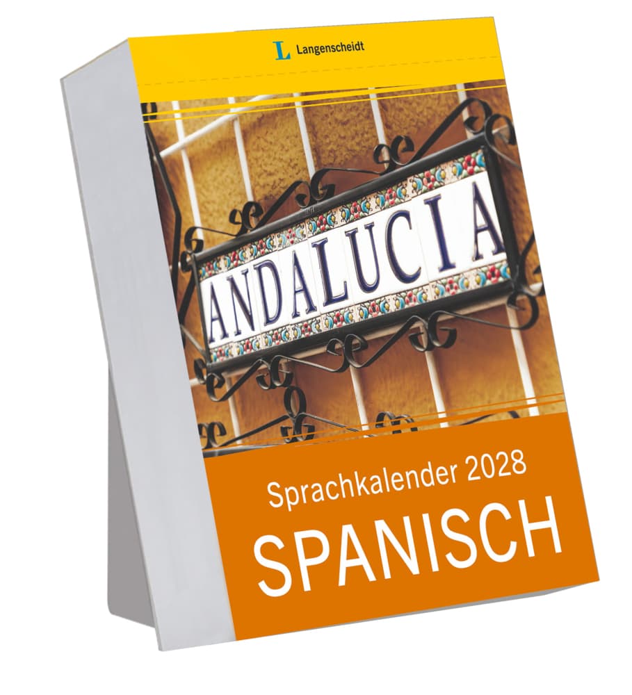 Langenscheidt Sprachkalender Spanisch 2028