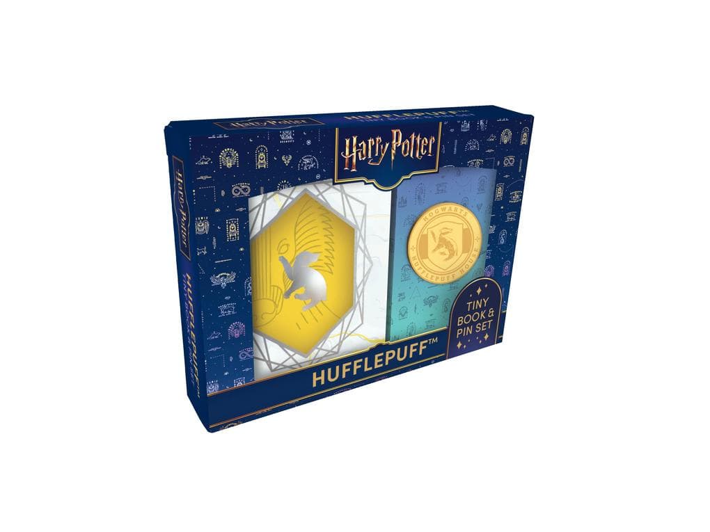 Harry Potter: Hufflepuff Tiny Book and Pin Set