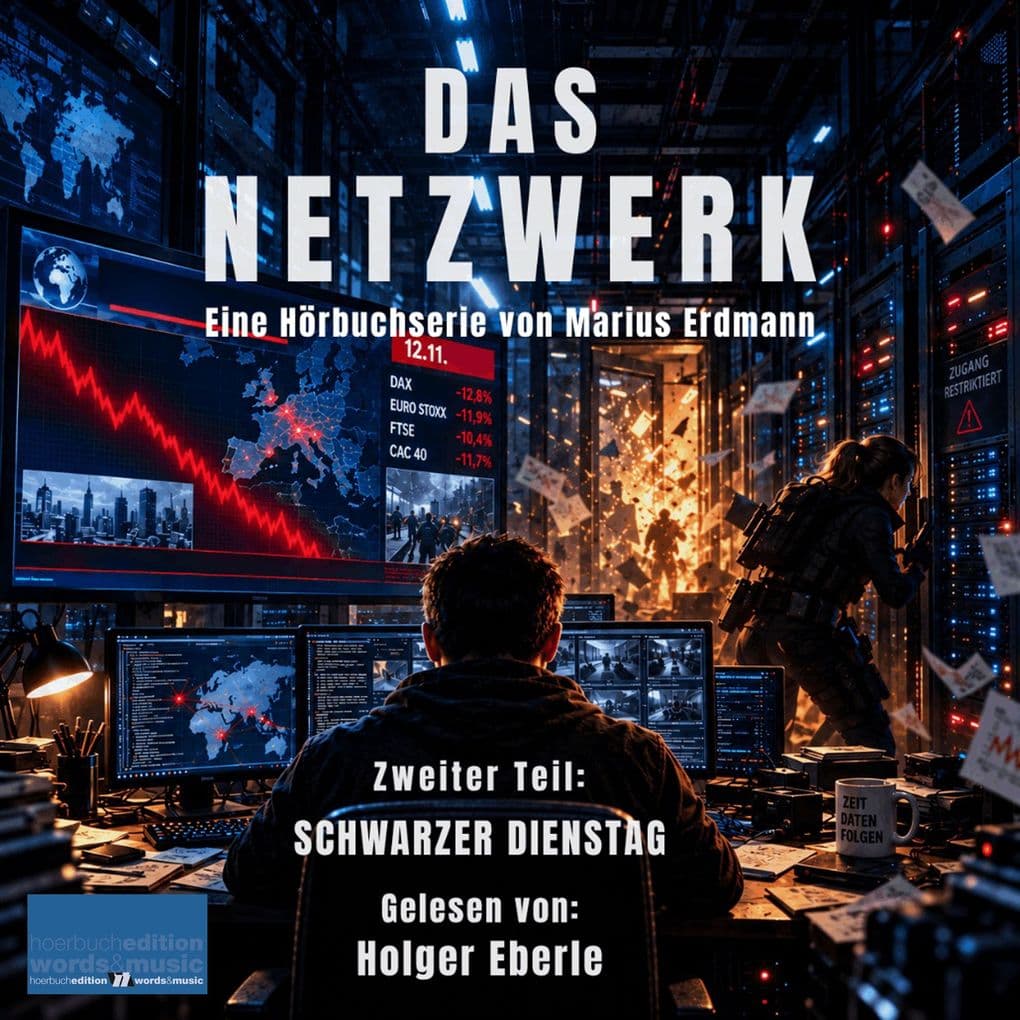 DAS NETZWERK: Eine Hörbuchserie von Marius Erdmann: Zweiter Teil: SCHWARZER DIENSTAG