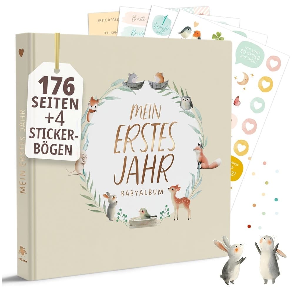 Babyalbum Premium Natur - Natur (groß)
