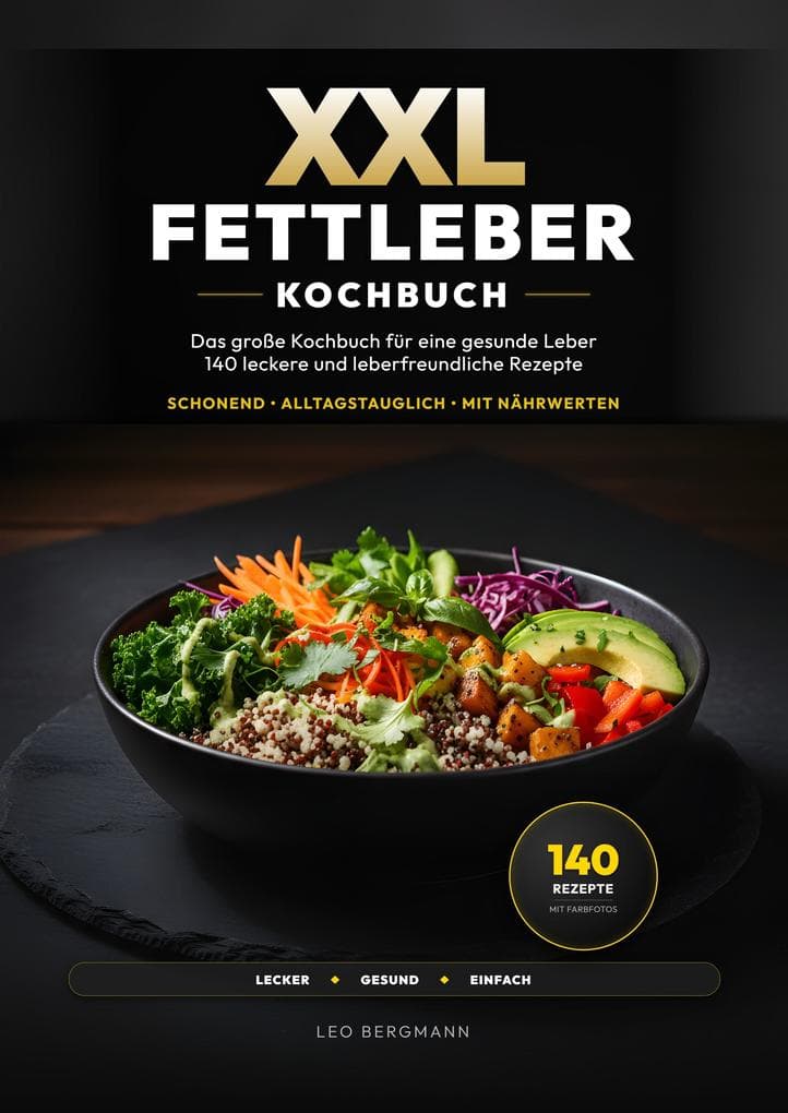 XXL Fettleber Kochbuch