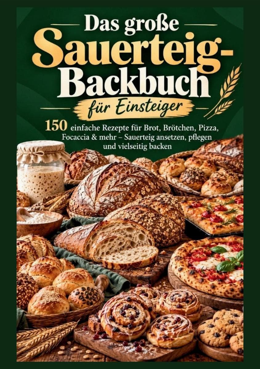 Das große Sauerteig-Backbuch für Einsteiger