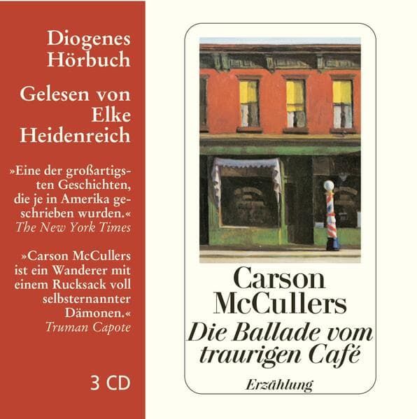 Die Ballade vom traurigen Cafe, 3 Audio-CDs, 3 Audio-CD