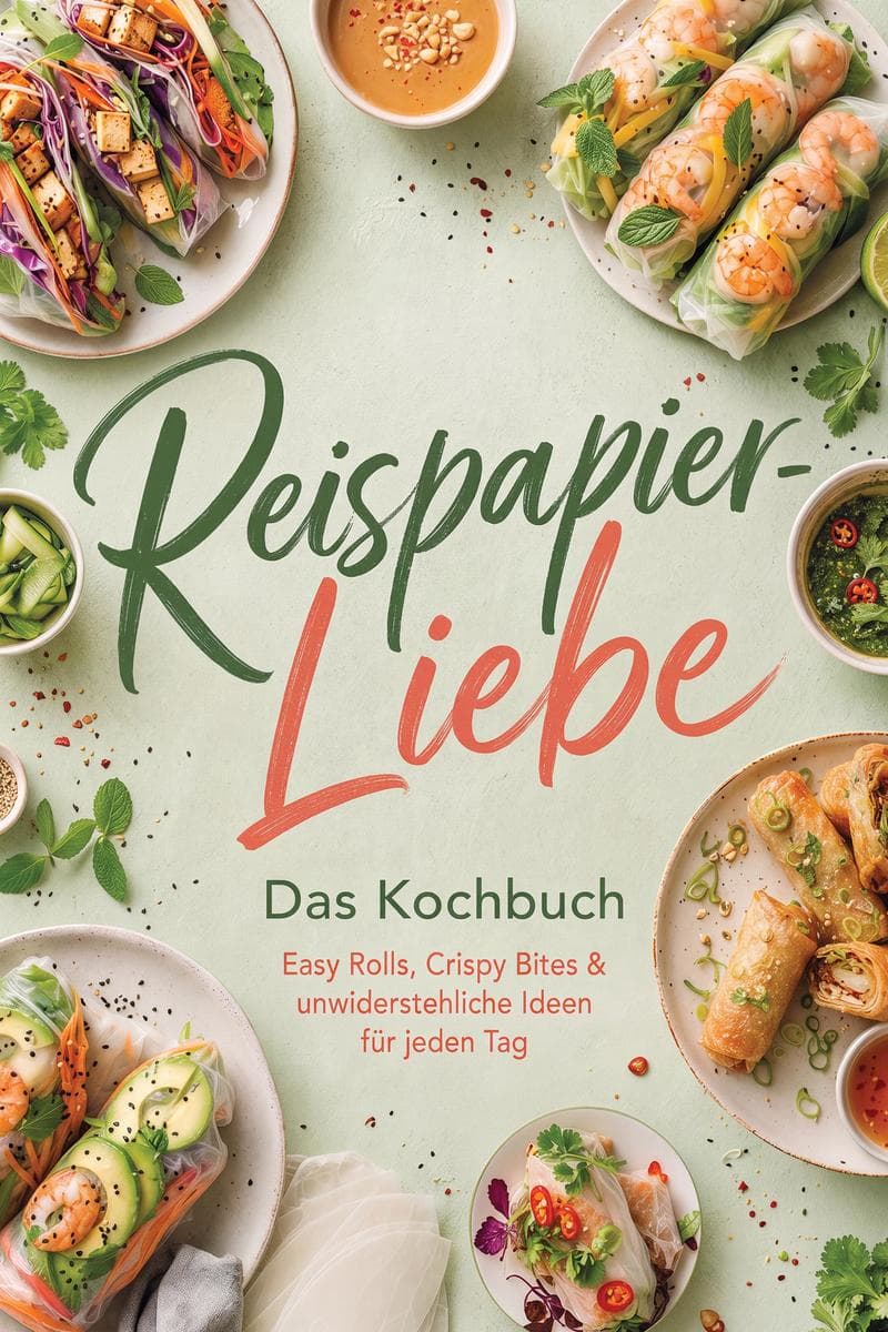 Reispapier-Liebe - Das Kochbuch: Easy Rolls, Crispy Bites & unwiderstehliche Ideen für jeden Tag
