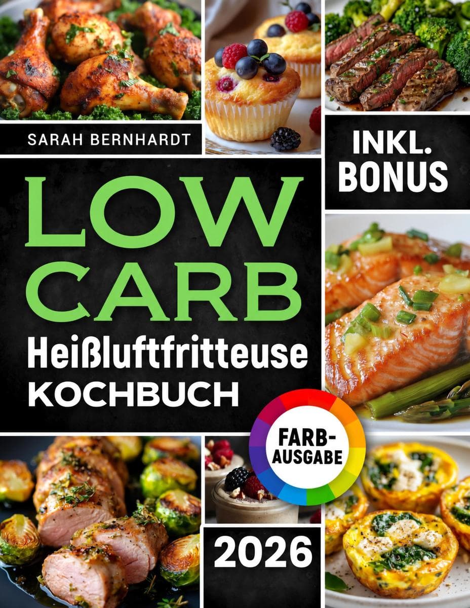 Das Low Carb Heißluftfritteuse Kochbuch