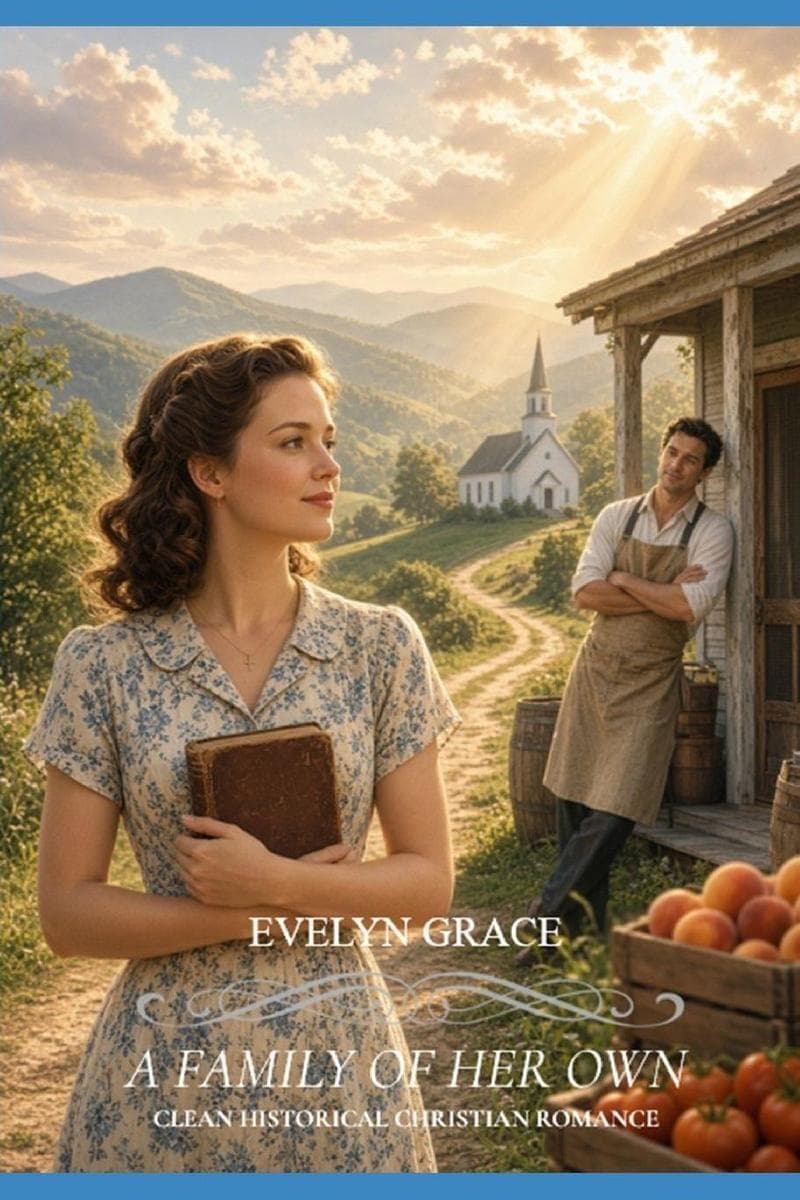 A Family of Her Own (Clean Historical Christian Romance) (Bluegrass Mercy #1)