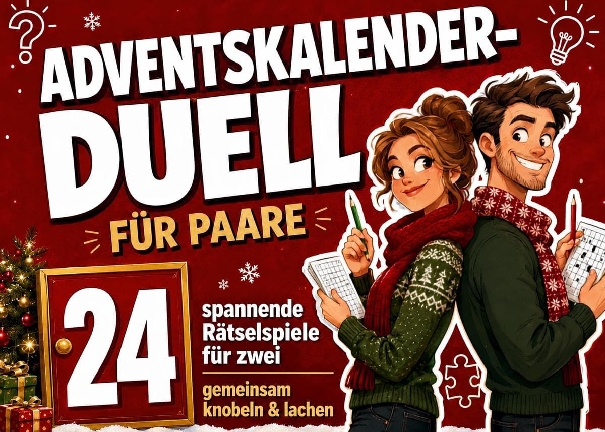 Adventskalender-Duell für Paare