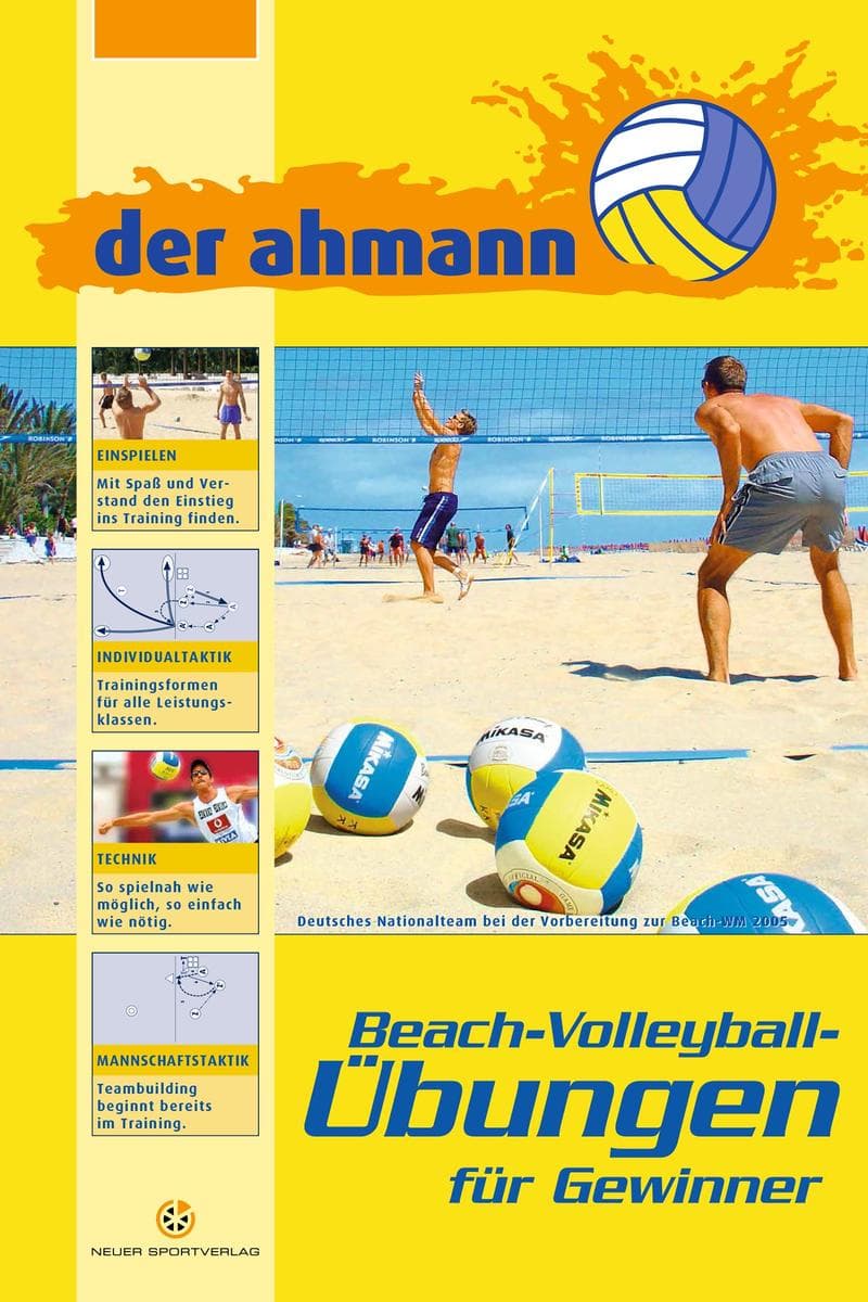 Beach-Volleyball-Übungen für Gewinner