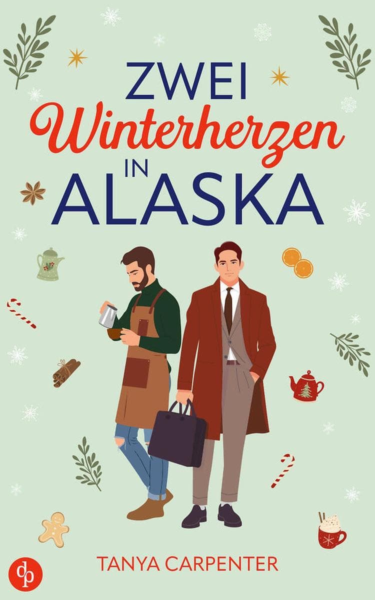 Zwei Winterherzen in Alaska