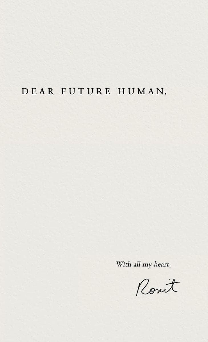 Dear Future Human