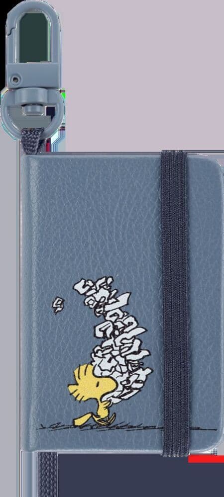 Moleskine Peanuts, Mini Notizbuch-Anhänger, Woodstock ,Mit Box