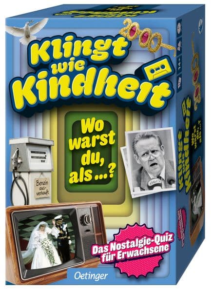 Klingt wie Kindheit. Wo warst du, als ...?