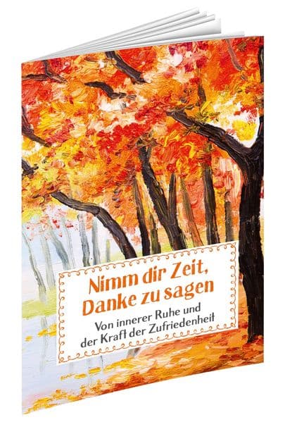 Nimm dir Zeit, Danke zu sagen