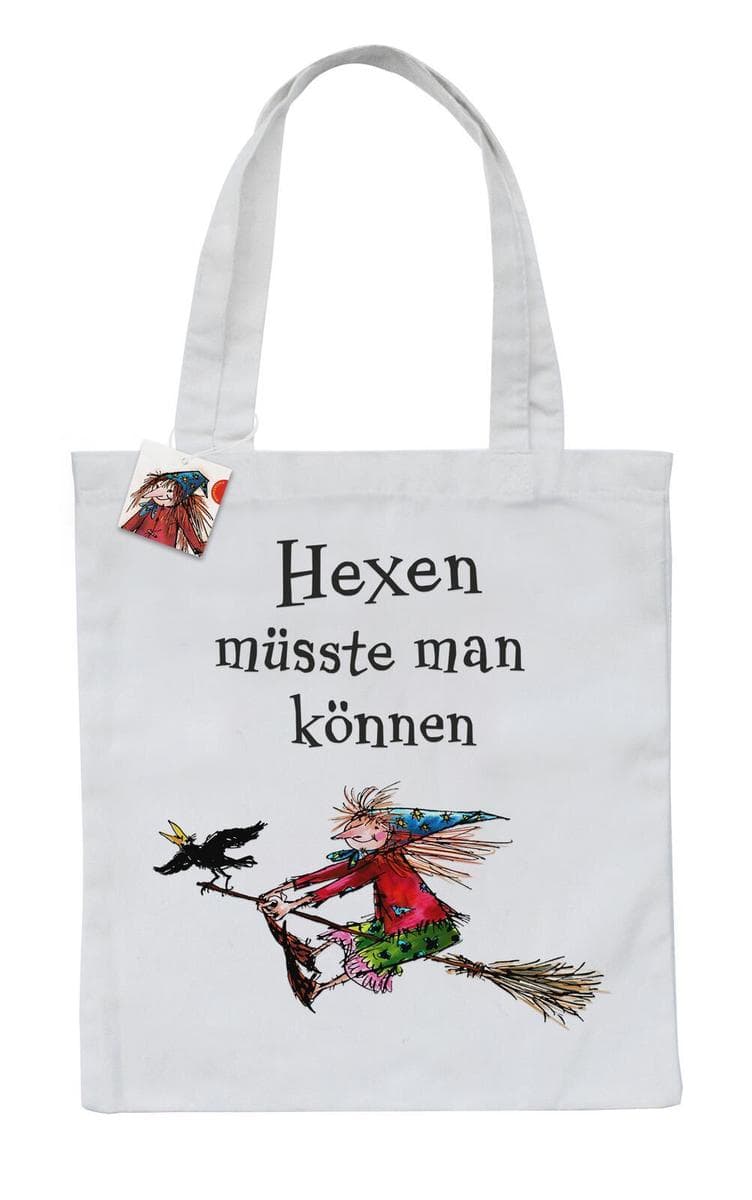 Die kleine Hexe: Stoffbeutel "Hexen müsste man können"