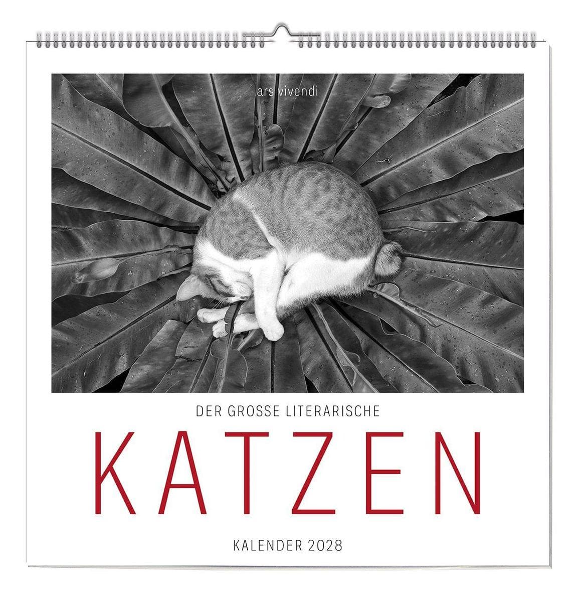 Der große literarische KATZEN-Kalender 2028