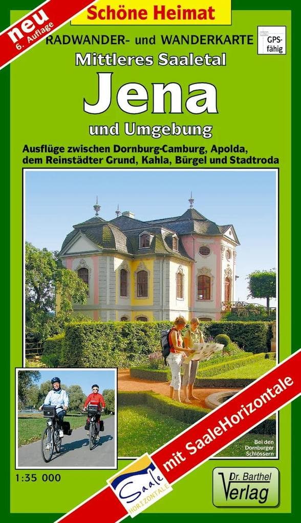 Mittleres Saaletal, Jena und Umgebung 1:35 000 LZ bis 2027