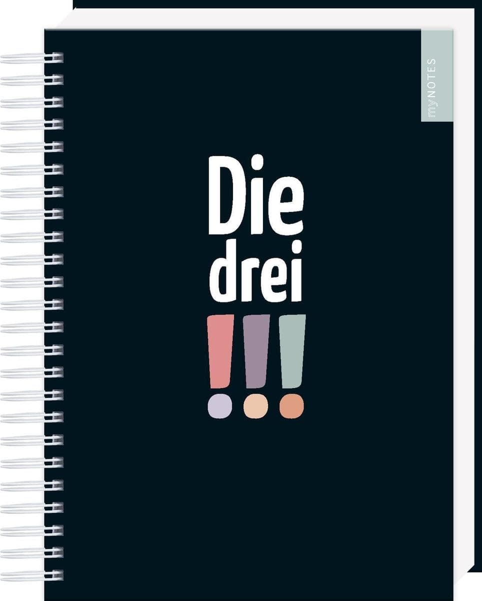 myNOTES Papeterie: Ringbuch Die drei !!!
