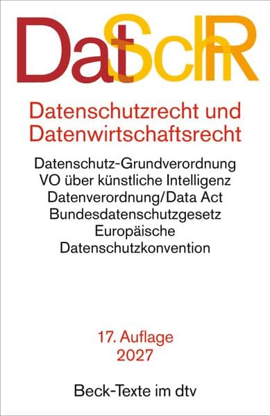 Datenschutzrecht und Datenwirtschaftsrecht. DatSchR