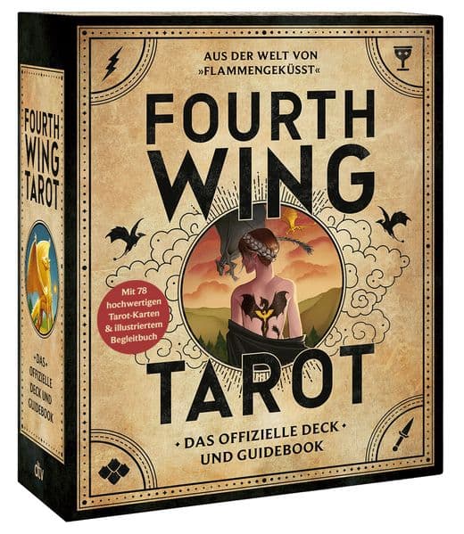 Fourth Wing: Tarot - Das offizielle Deck und Guidebook aus der Welt von 'Flammengeküsst'
