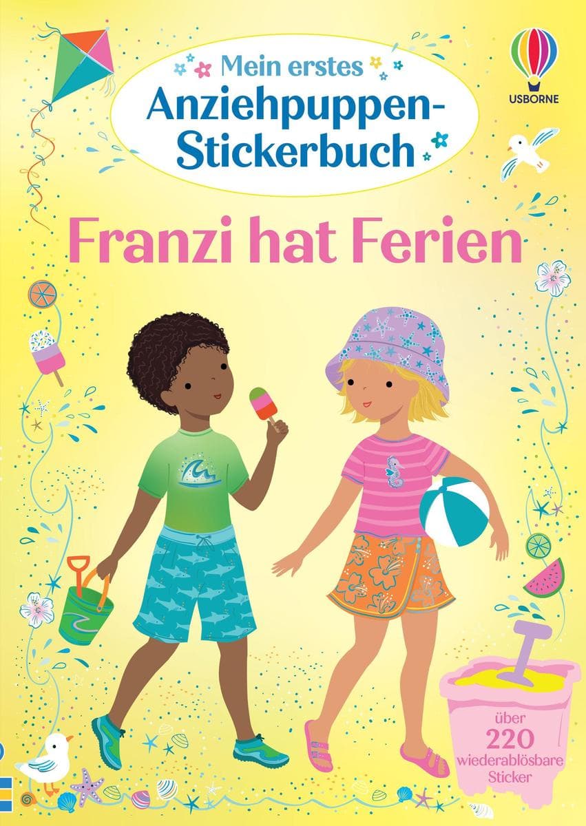 Mein erstes Anziehpuppen-Stickerbuch: Franzi hat Ferien