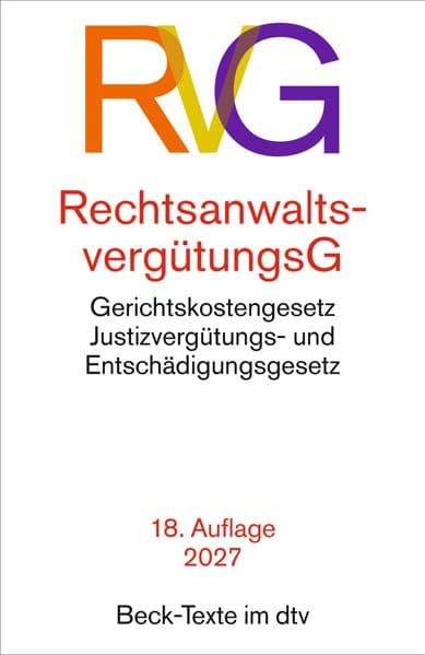 Rechtsanwaltsvergütungsgesetz. RVG