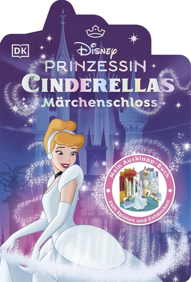 Disney Prinzessin: Cinderellas Märchenschloss: Mein Ausklapp-Buch zum Spielen und Entdecken