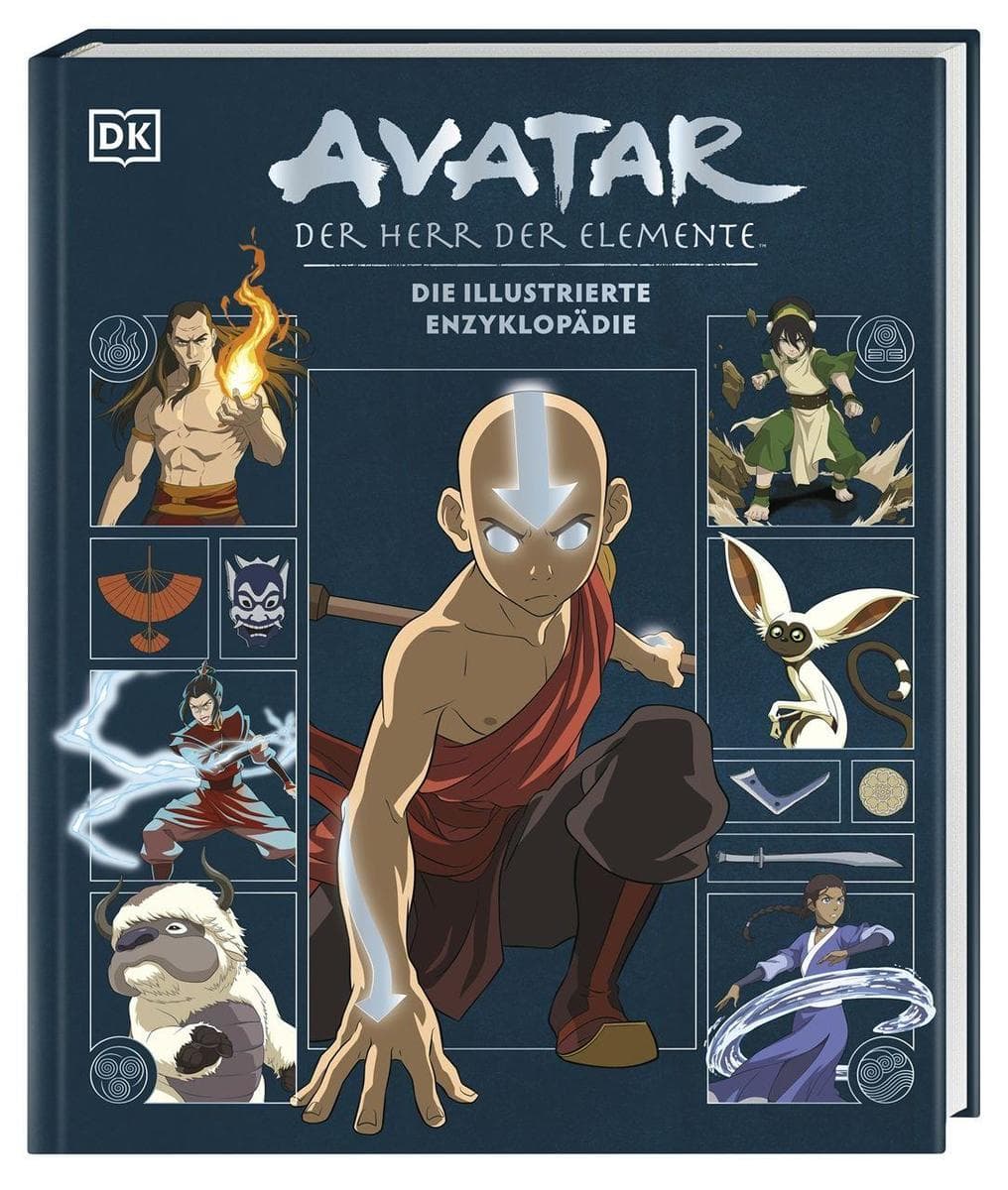 Avatar Der Herr der Elemente Die illustrierte Enzyklopädie