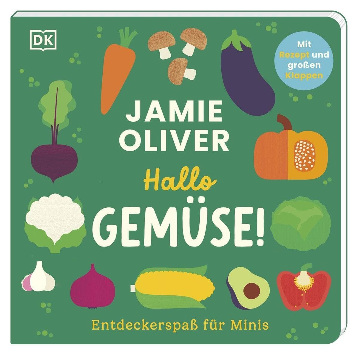 Entdeckerspaß für Minis. Hallo Gemüse!: Mit Rezept und großen Klappen
