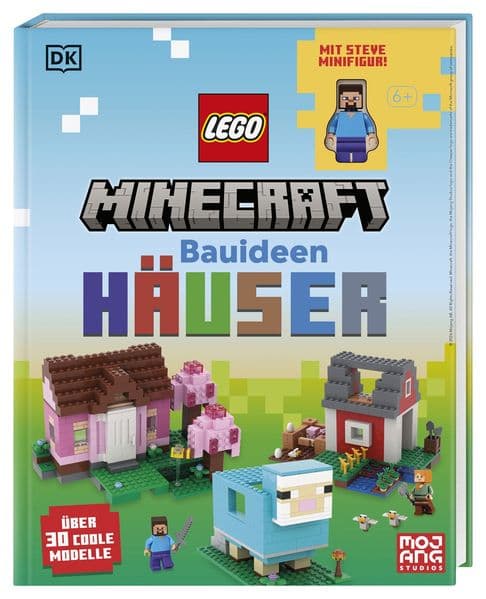 LEGO Minecraft Bauideen Häuser: Über 30 coole Modelle. Mit Steve Minifigur