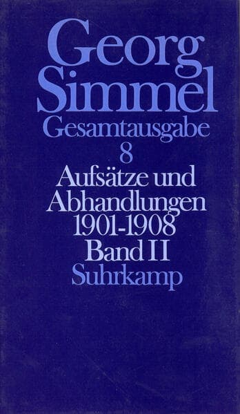 Aufsätze und Abhandlungen 1901-1908.Tl.2