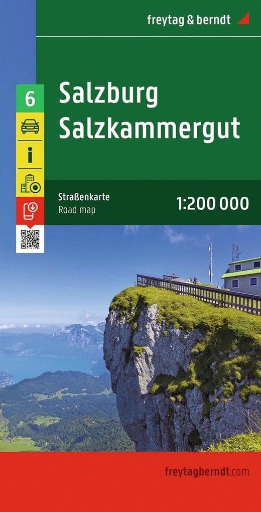 FuB Österreich 06 Land Salzburg - Salzkammergut 1 : 200 000
